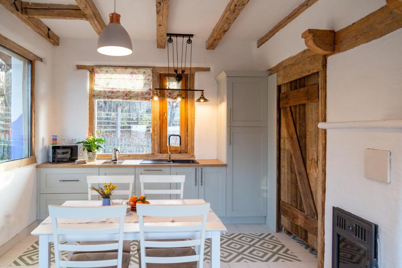 Casele Cu Stuf B&B Haus Ulrike Salicea Bagian luar foto